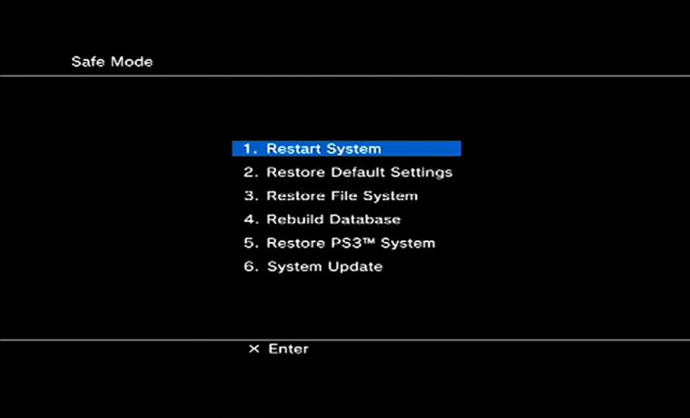 ps3 stuck in safe mode repair london uktechteam