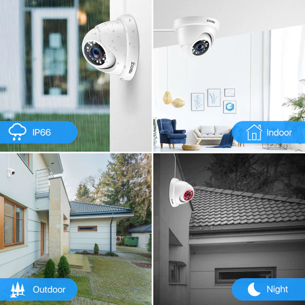 4 in 1 hd security camera system