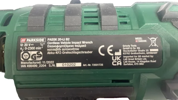 parkside power tools complete kit
