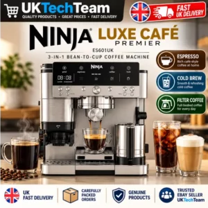 ninja luxe cafe premier bean to cup silver stainless steel